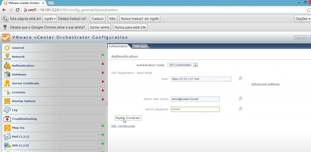 Instalação e Configuração do VMware vCenter Orchestrator (3 de 7) - Agility