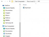 Como exportar mailbox para arquivo PST no Exchange 2010