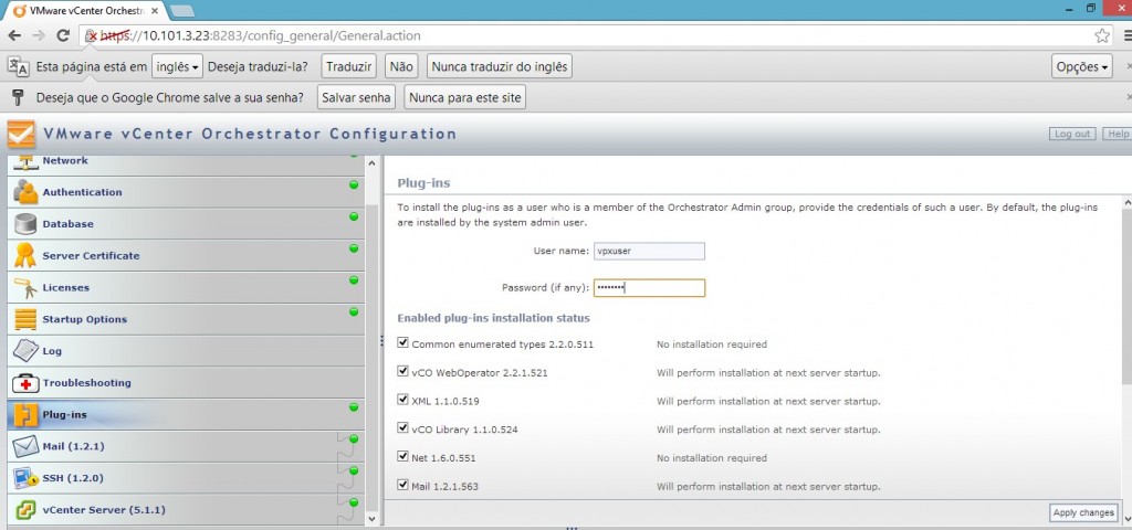Instalação e Configuração do VMware vCenter Orchestrator (6 de 7) - Agility