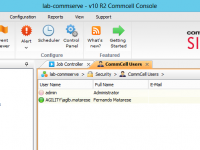 Integrando CommVault CommCell Console ao Active Directory